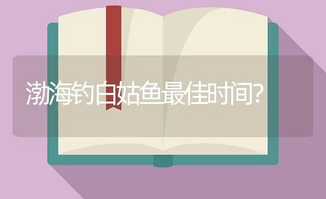 渤海钓白姑鱼最佳时间？ | 鱼类宠物饲养