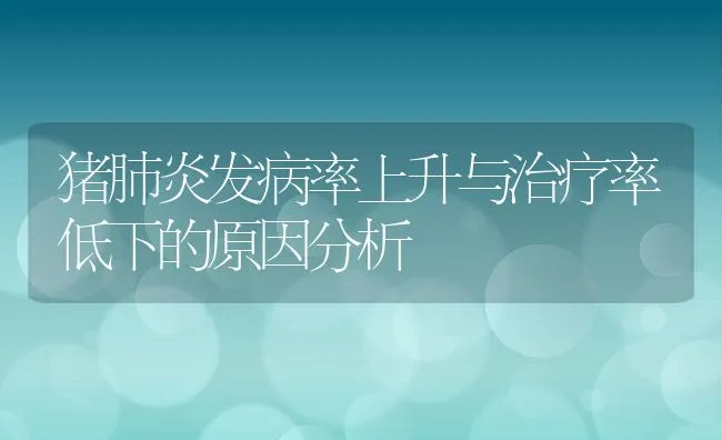 猪病如何预防的几点看法 | 动物养殖学堂