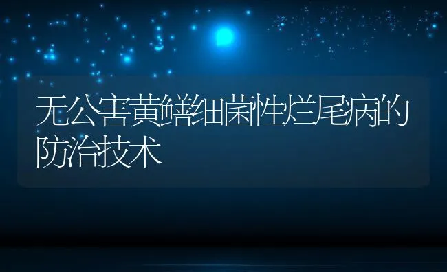 无公害黄鳝细菌性烂尾病的防治技术 | 动物养殖学堂