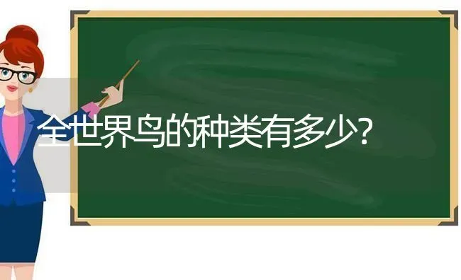 全世界鸟的种类有多少？ | 动物养殖问答