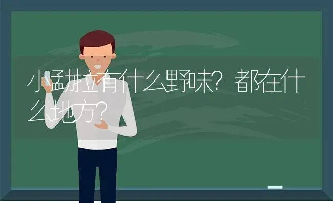 小勐拉有什么野味？都在什么地方？ | 动物养殖问答