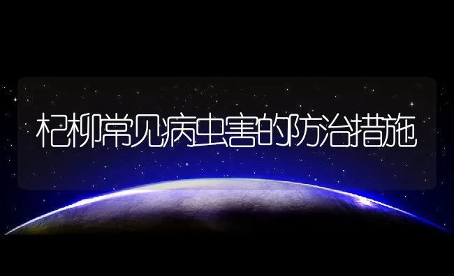 杞柳常见病虫害的防治措施 | 水产养殖知识