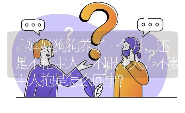 吉娃娃狗狗养了一个月,还是不粘主人,不跟主人,不要主人抱是怎么回事？ | 动物养殖问答