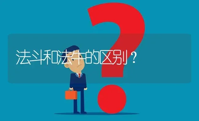 法斗和法牛的区别？ | 动物养殖问答