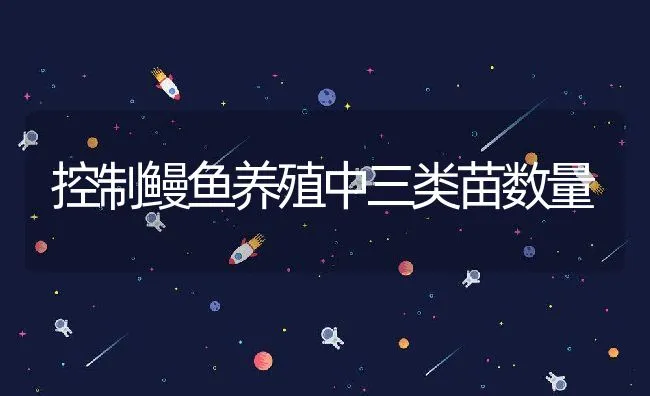 养殖黄鳝要成功 管理很重要 | 动物养殖学堂