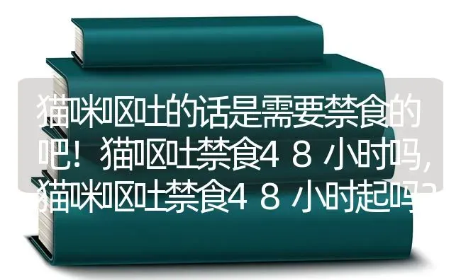 猫咪呕吐的话是需要禁食的吧！猫呕吐禁食48小时吗，猫咪呕吐禁食48小时起吗？那么久的吗？ | 动物养殖问答