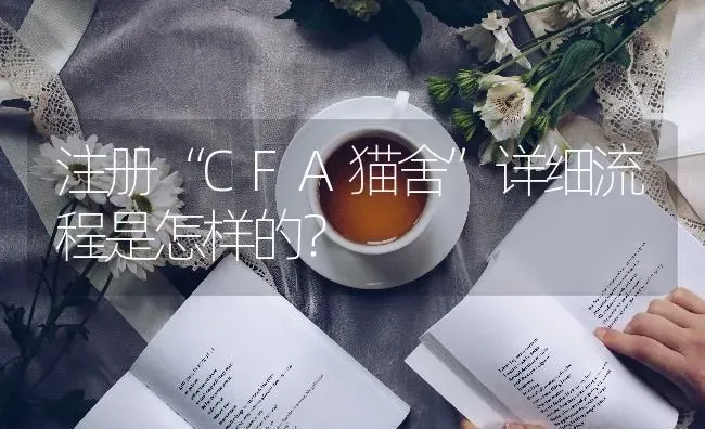 注册“CFA猫舍”详细流程是怎样的？ | 动物养殖问答