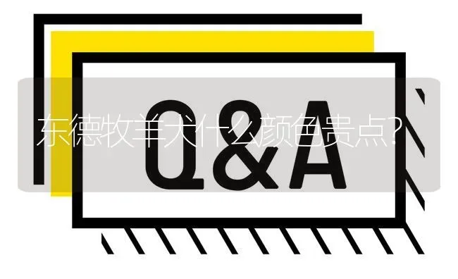 东德牧羊犬什么颜色贵点？ | 动物养殖问答