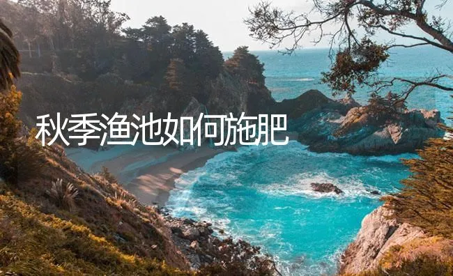 秋季渔池如何施肥 | 海水养殖技术