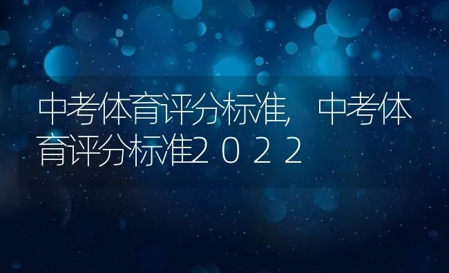 中考体育评分标准,中考体育评分标准2022 | 宠物百科知识