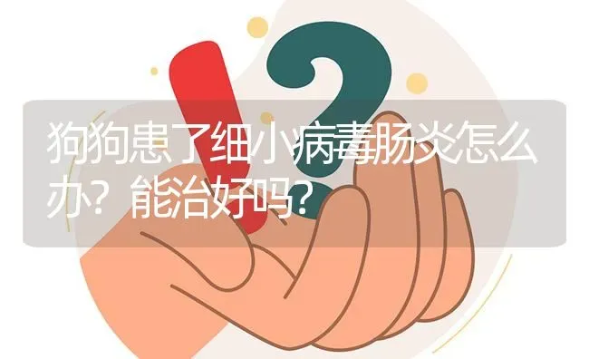 狗狗患了细小病毒肠炎怎么办？能治好吗？ | 动物养殖问答