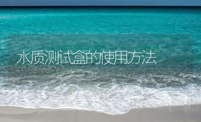 水质测试盒的使用方法 | 海水养殖技术