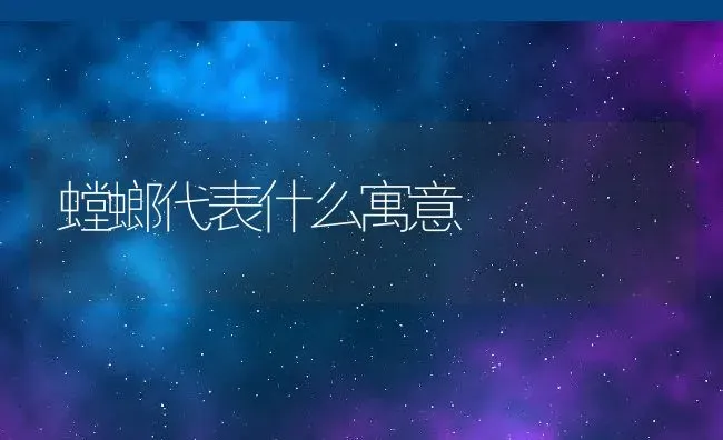 螳螂代表什么寓意 | 动物养殖百科