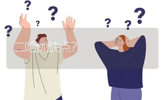 二哈优缺点？ | 动物养殖问答