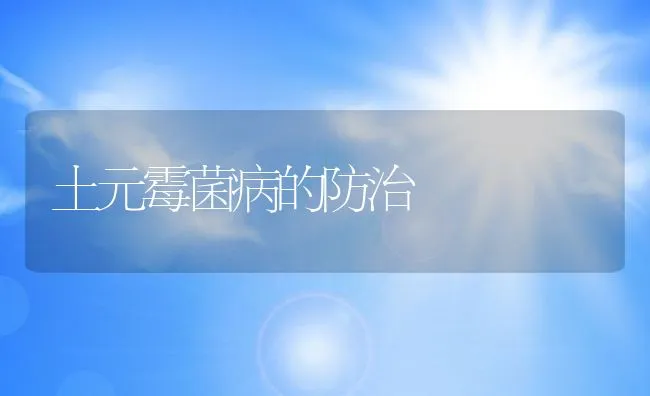 土元霉菌病的防治 | 水产养殖知识