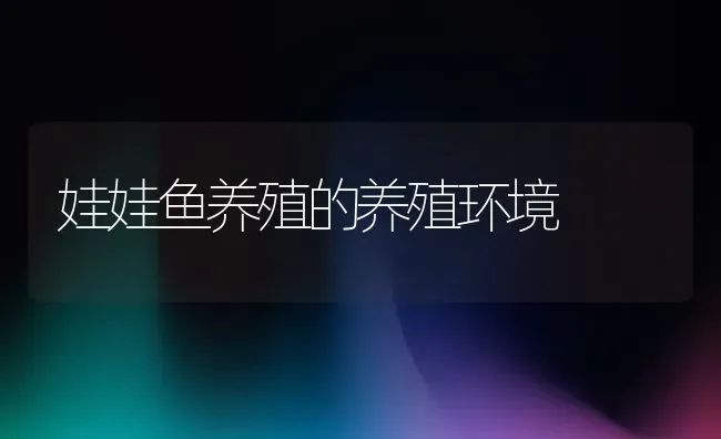 娃娃鱼养殖的养殖环境 | 动物养殖教程