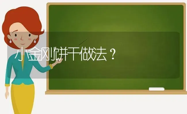 小金刚饼干做法？ | 动物养殖问答