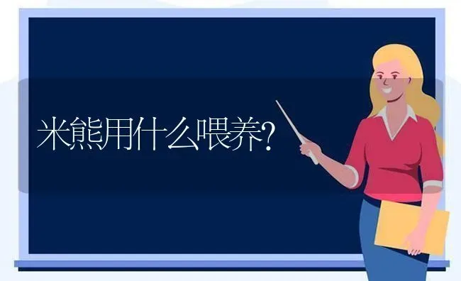 米熊用什么喂养？ | 动物养殖问答