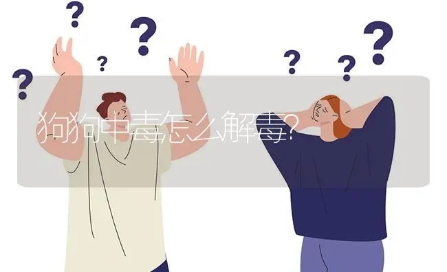 狗狗中毒怎么解毒？ | 动物养殖问答