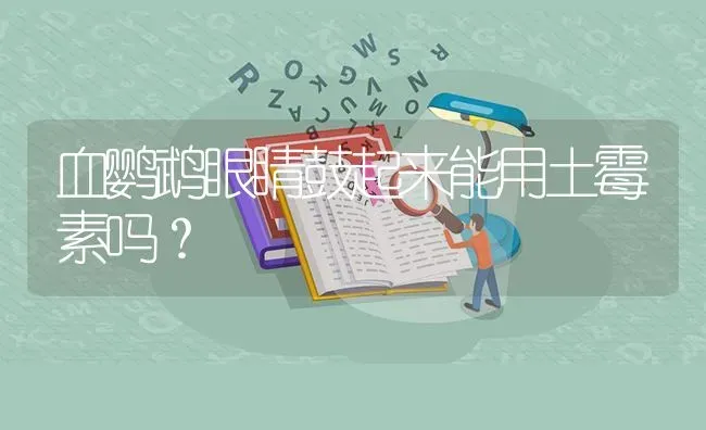 血鹦鹉眼睛鼓起来能用土霉素吗？ | 鱼类宠物饲养