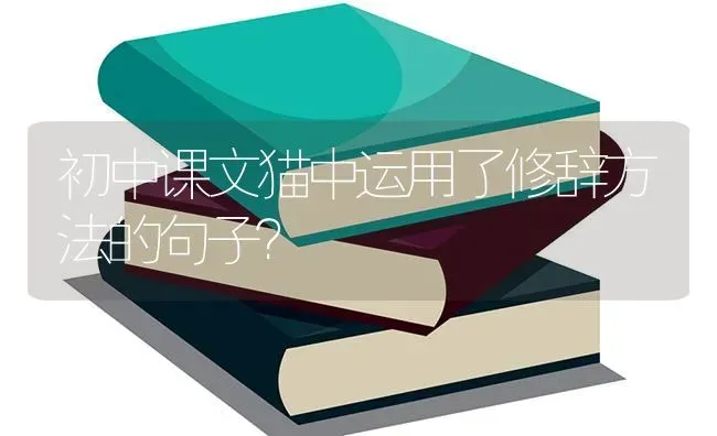 初中课文猫中运用了修辞方法的句子？ | 动物养殖问答