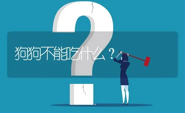 狗狗不能吃什么？ | 动物养殖问答