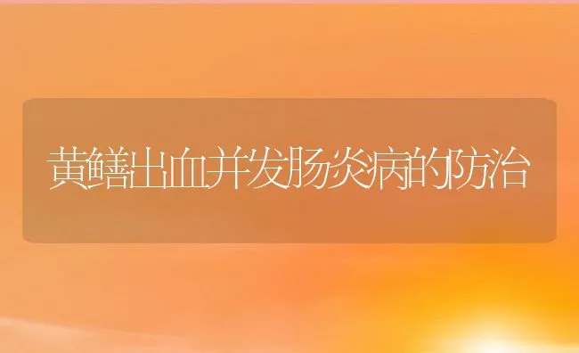 黄鳝出血并发肠炎病的防治 | 水产养殖知识