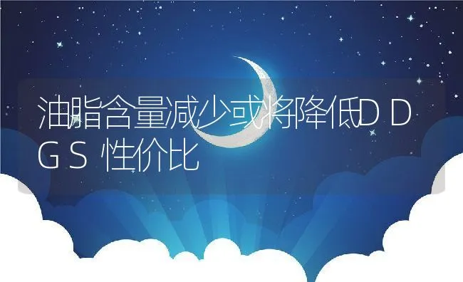 油脂含量减少或将降低DDGS性价比 | 动物养殖饲料