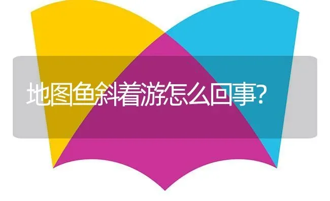 地图鱼斜着游怎么回事？ | 鱼类宠物饲养