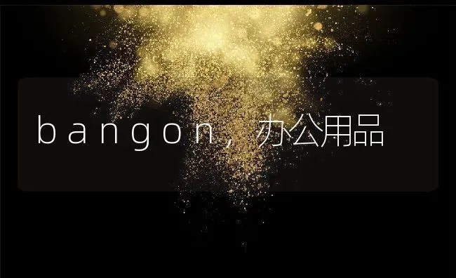 bangon,办公用品 | 宠物百科知识