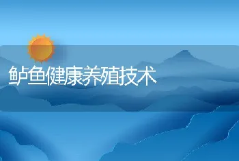 鲈鱼健康养殖技术