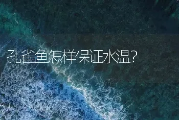 孔雀鱼怎样保证水温？