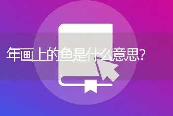 年画上的鱼是什么意思？