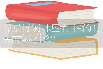 草原上的小木屋第四章的主要内容是什么？