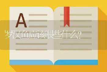 罗汉鱼应该喂些什么？