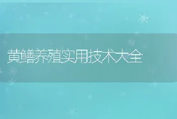 黄鳝养殖实用技术大全