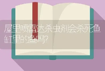 屋里喷雷达杀虫剂会杀死鱼缸里的鱼吗？