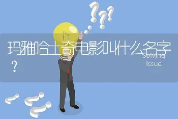 玛雅哈士奇电影叫什么名字？