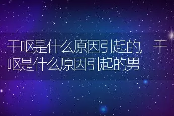 干呕是什么原因引起的，干呕是什么原因引起的男