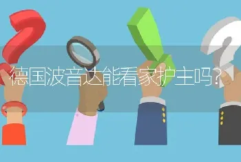 德国波音达能看家护主吗？