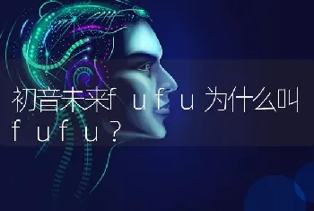 初音未来fufu为什么叫fufu？