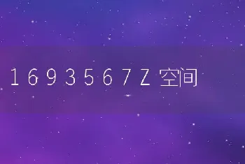 1693567Z空间