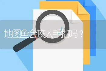 地图鱼会咬人手指吗？