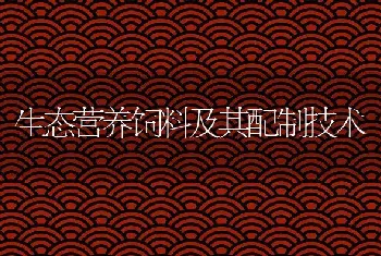 生态营养饲料及其配制技术