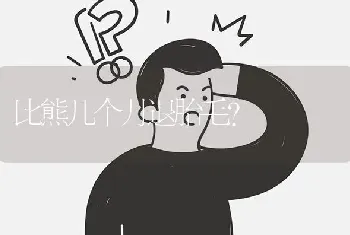 比熊几个月退胎毛？