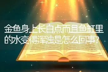 金鱼身上长白点而且鱼缸里的水变得浑浊是怎么回事？