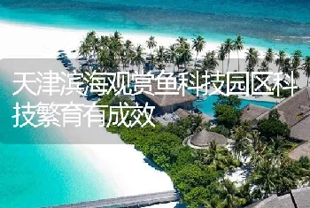 天津滨海观赏鱼科技园区科技繁育有成效