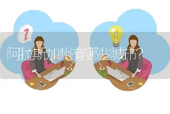 阿拉斯加州有哪些城市？