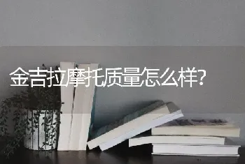 金吉拉摩托质量怎么样？