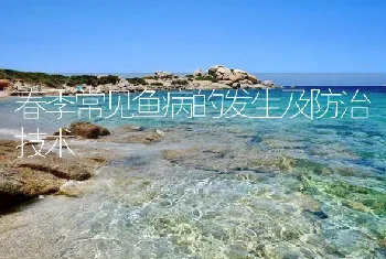 春季常见鱼病的发生及防治技术